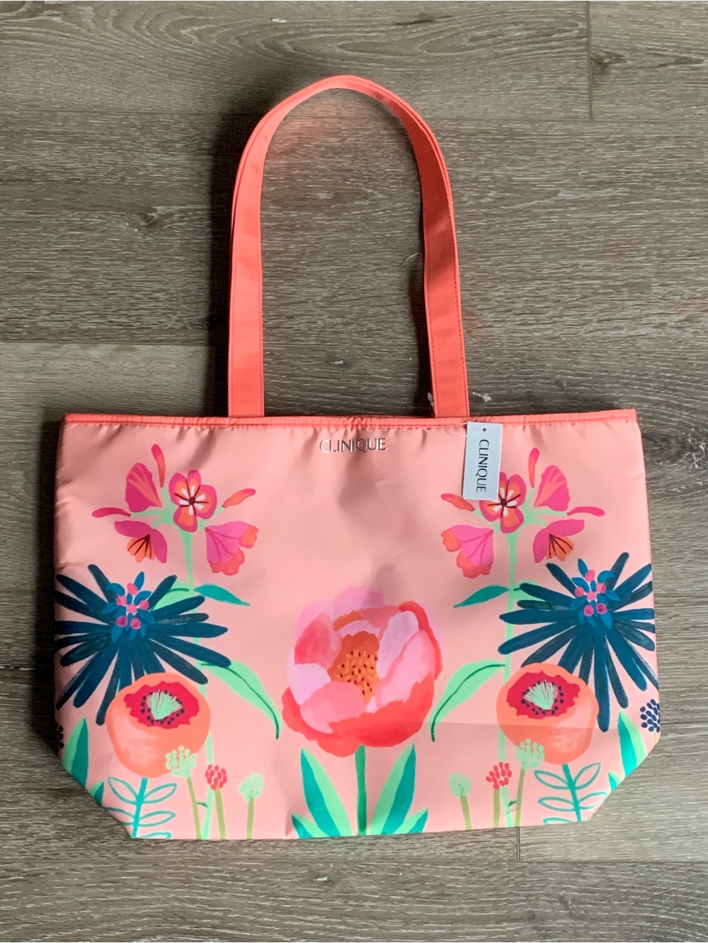 New With Tags | Clinique Limited Edition Floral Tote Bag